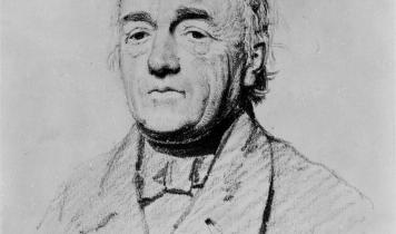 Tegning af Steen Steensen Blicher