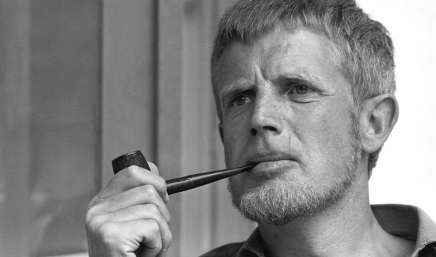 portræt af Thorkild Hansen