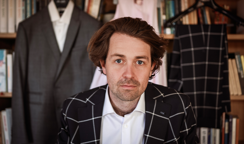 portræt af Daniel Dalgaard