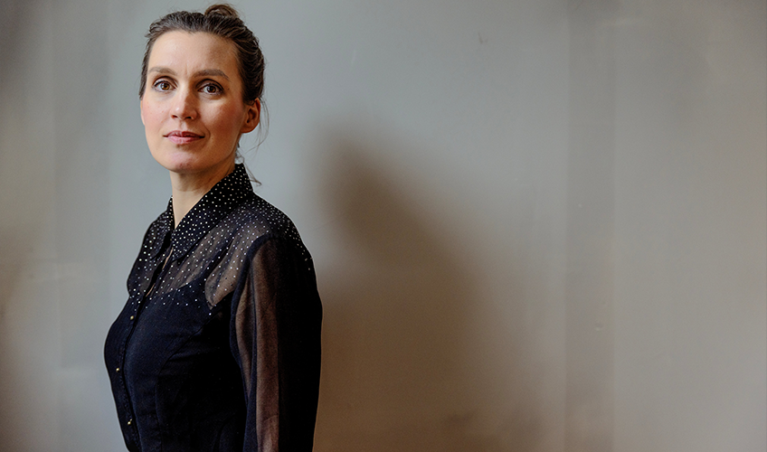 Portræt af Nanna Foss