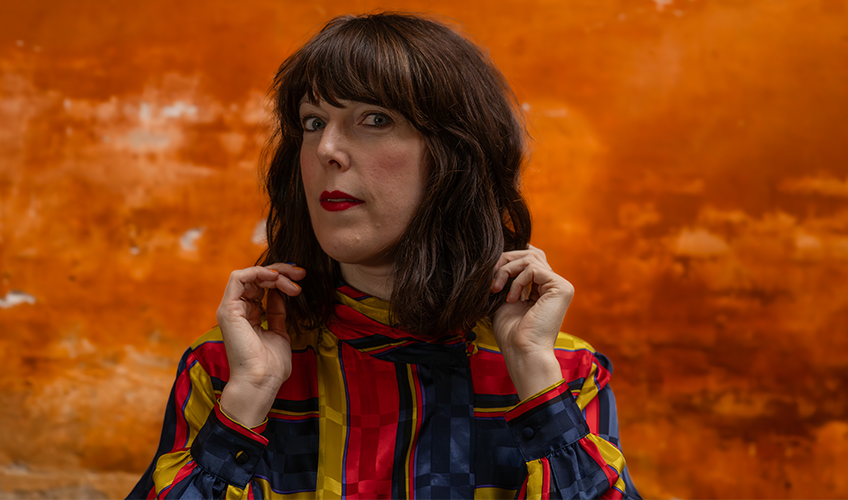 Portræt af Tine Høeg