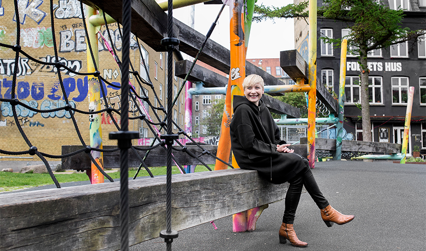 portræt af Kristina Nya Glaffey