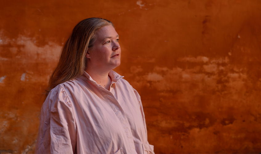 Portræt af Amalie Laulund Trudsø